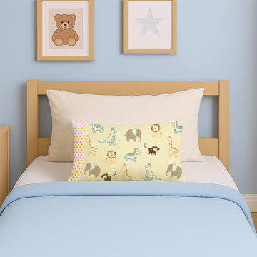 Almohada Cuna + Funda Antiácaros y Antialérgico 29x44