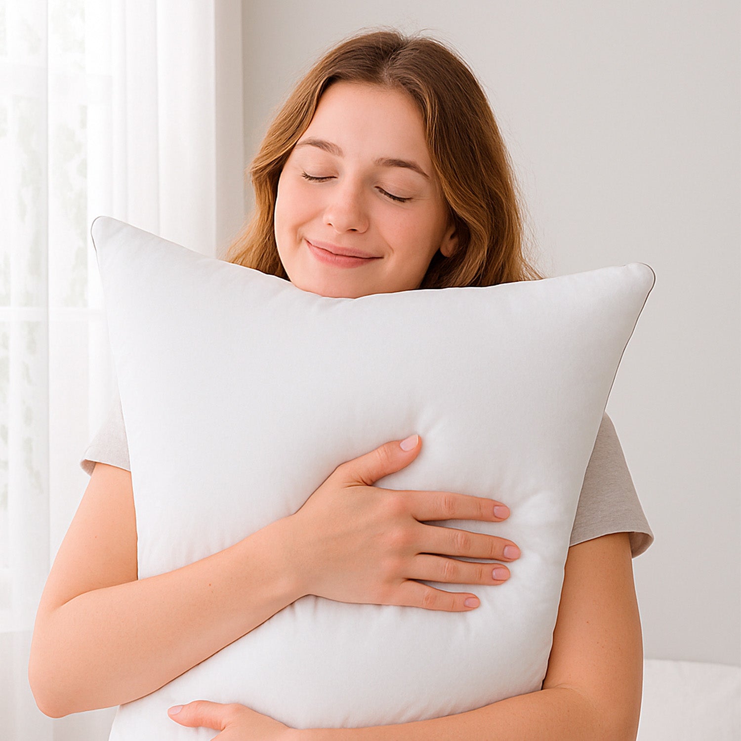 Almohada Básica Microfibra y Antialérgica 48x66