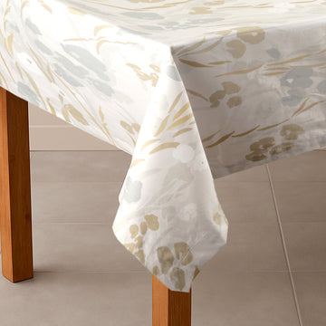 Mantel Diseño Floreado Beige